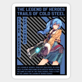 Claire Rieveldt | Trails Of Cold Steel Magnet